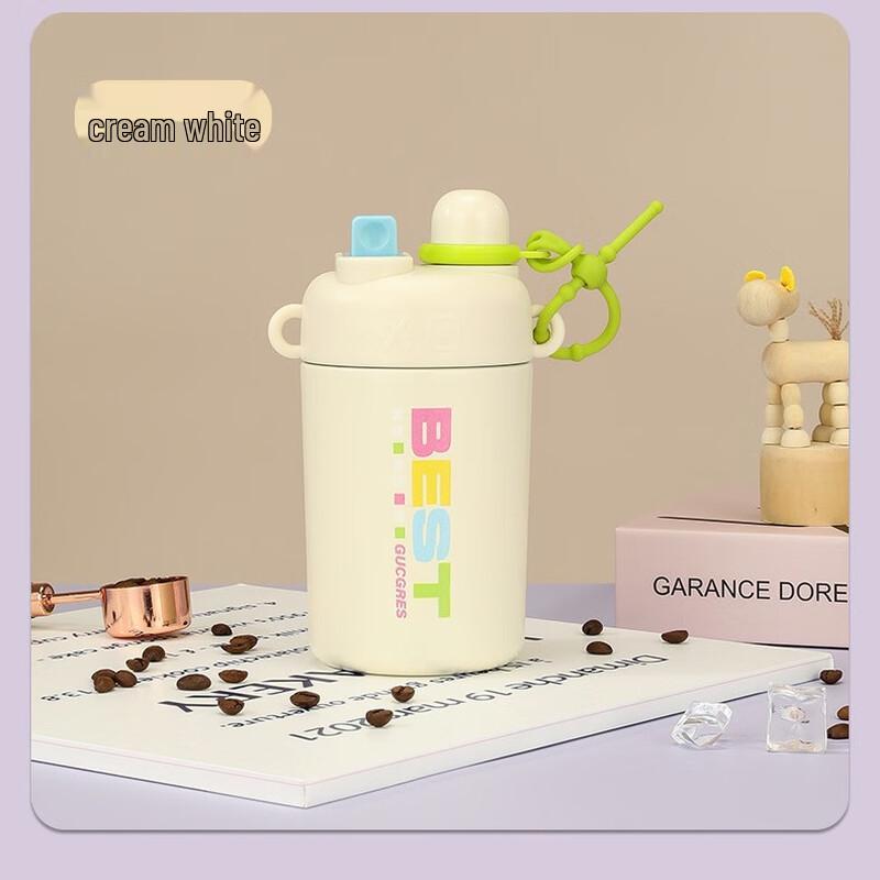 Shangqi 316 Stainless Steel Dual-Drink Portable Thermos Cup