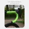 2 Rolls Anti-Vibration Bike Handlebar Tape Sweat Absorbing PU EVA Bike Bar Tape Anti-fouling Breathable Bicycle Handle Bar Tape