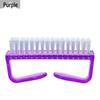 Nail Art Semi-Transparent Dust Cleaning Brush