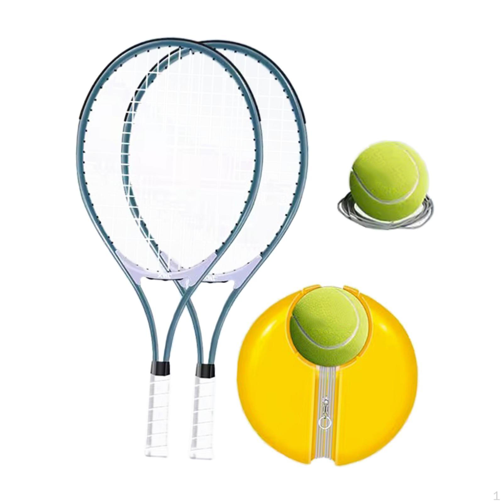 

Тренажер по теннису для одиночных тренировок. Тренажер по возврату мяча, для начинающих в помещении.