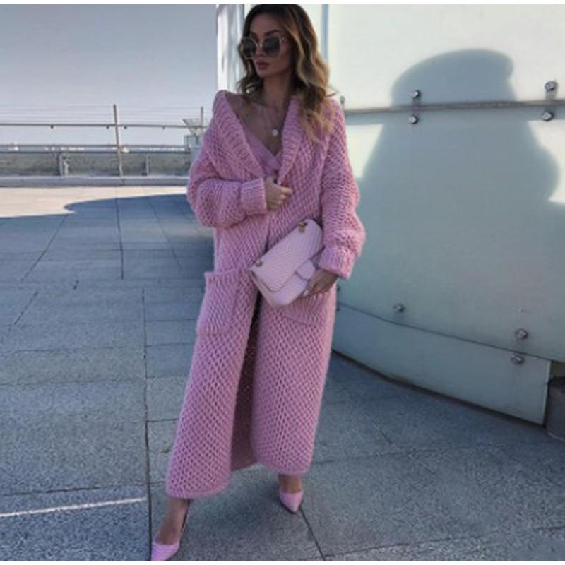 Женский кардиган с длинным рукавом — фото 6