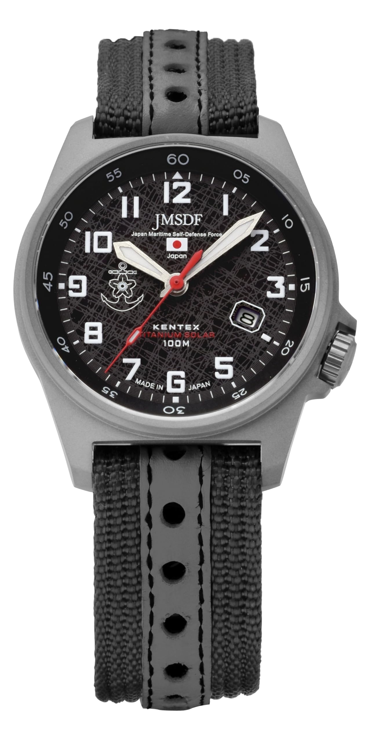 

Kentex JSDF Titanium Solar Watch Black S815M-03 Men s чорний