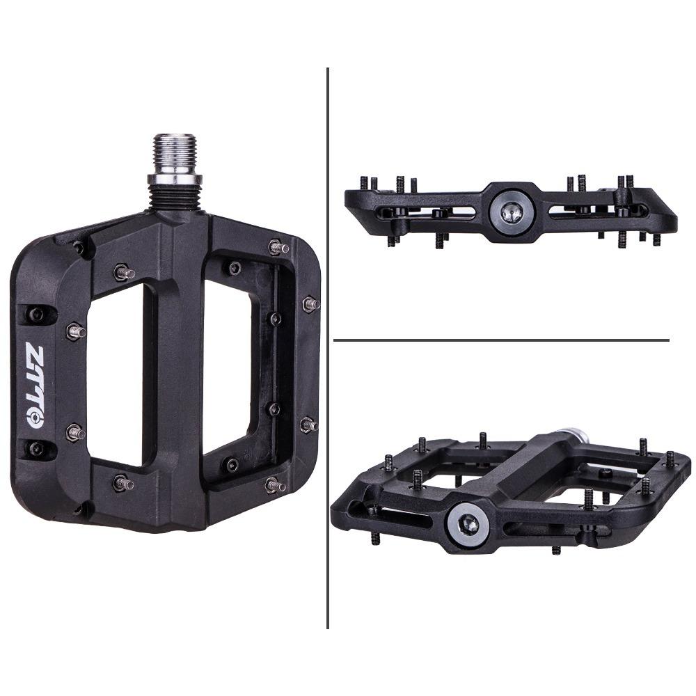 1 Coppia Cuscinetti Sigillati Pedali Piattaforma Bicicletta Antiscivolo Pedali Flat Bici Mountain Bike