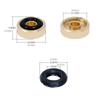 AntiVibration Audios Equipment Feet Aluminum Base Noise Reductions Spikes Feet Pad For HiFi Systems Vibration Dampening