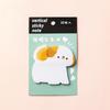 4pcs Cartoon Special Sticky Notes Creative Sticky Notes Paper Cute Thickened Sticky Notes Can Be Pasted N Times Office Supplies