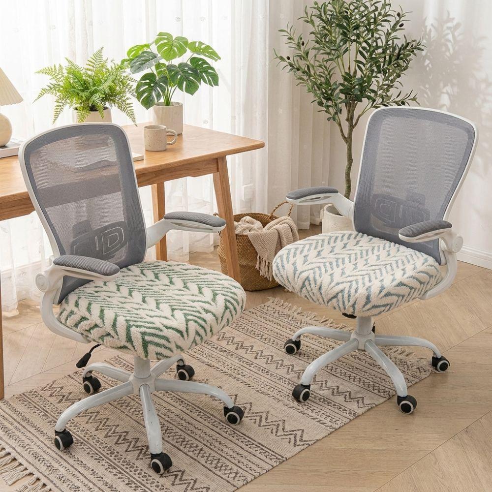 Anti-Slip Computer Chair Seat Removable Chair Seat Protector Washable Office Chair Covers  Hotel