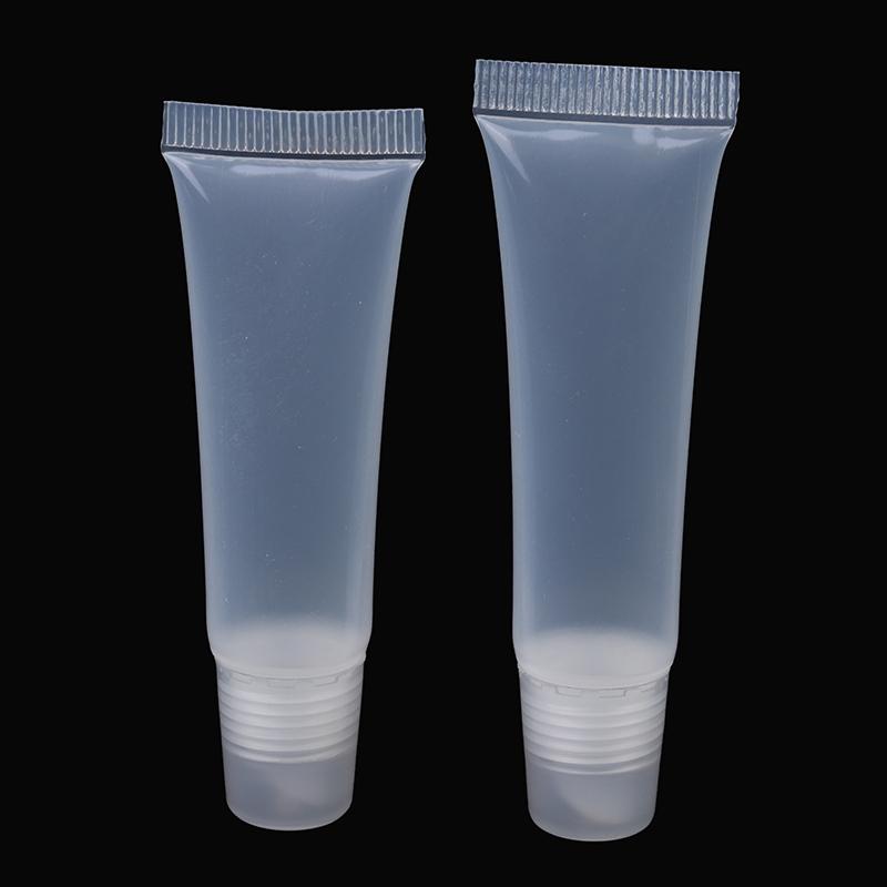 8/10/15Ml Leere Lippenstift Tube Lip Balm Soft Tube Squeeze Klar Lip Gloss Flasche