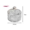 M-1pc Elegant Glass Ice Cream Dessert Cups With Lids - Perfect For Pudding, Yogurt, And Gelato - Ideal For Home & Commercial Use