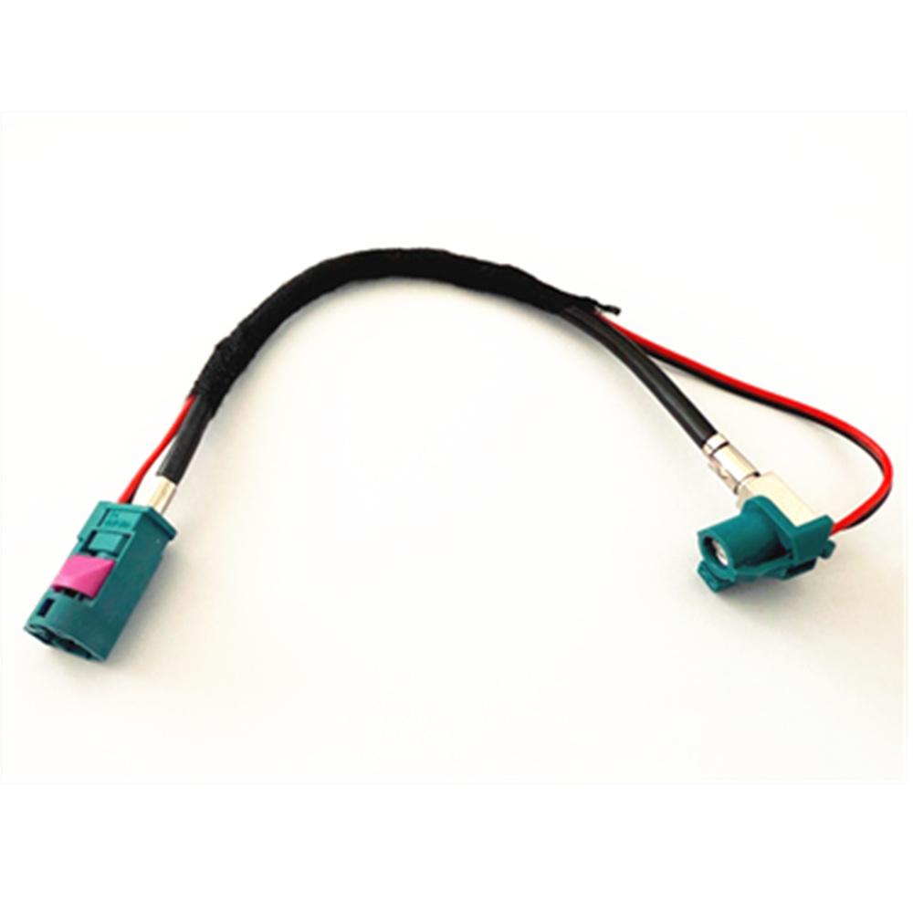 4+2Pin Fakra HSD Z Male To Z Female 90 Degree 535 Cable For BMW