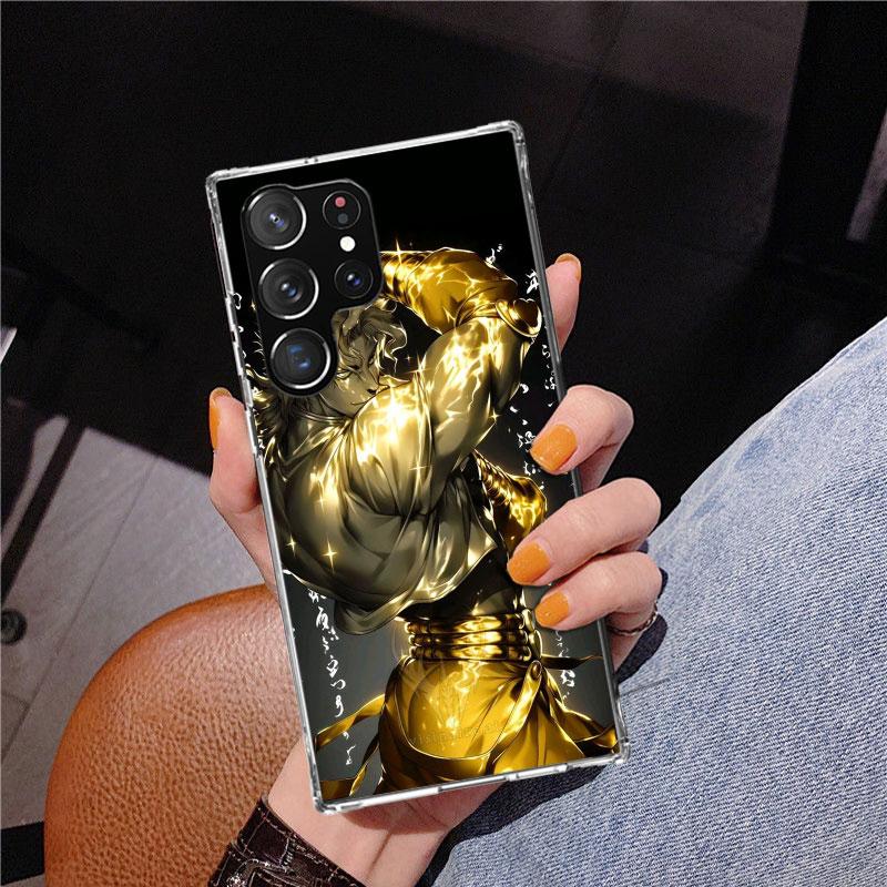 JoJo Adventure Dio Diego Brando Phone Case For Samsung Galaxy S24 S25 Edge S26 Ultra S23 S22 S21 Plus S20 FE + Personalized Prin