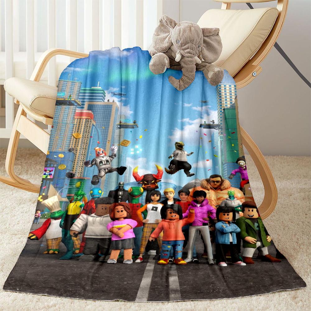 Roblox Universe Guide Blanket Soft Cozy Perfect For Sofa Bed Office Chair For All Seasons Modern Gift For Travel Home Birthdays