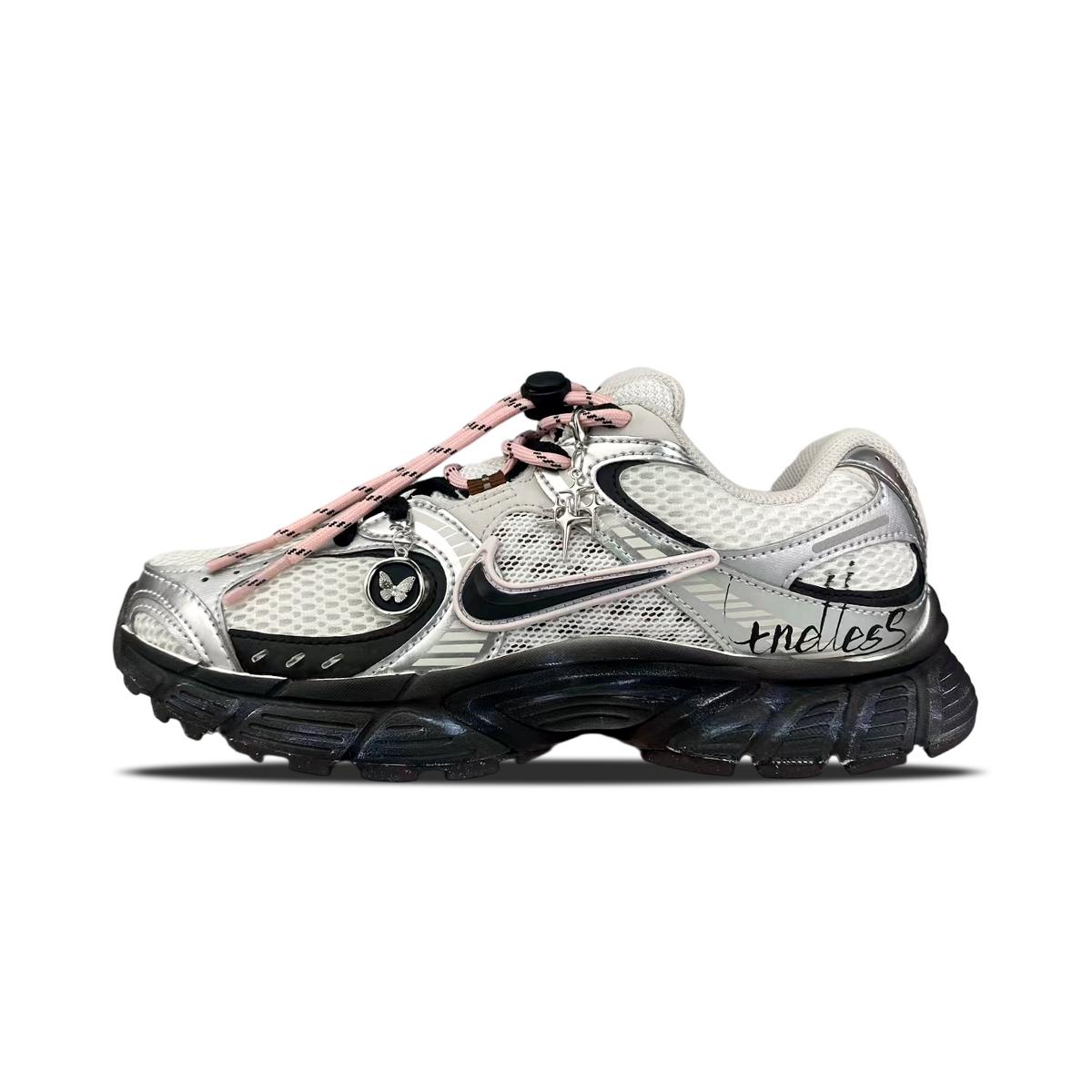 

Nike V5 RNR Abrasion Resistant Breathable Abrasion Resistant Breathable Low top Running Shoes Women s Silver Pink HQ7901-102(Team401-) 38