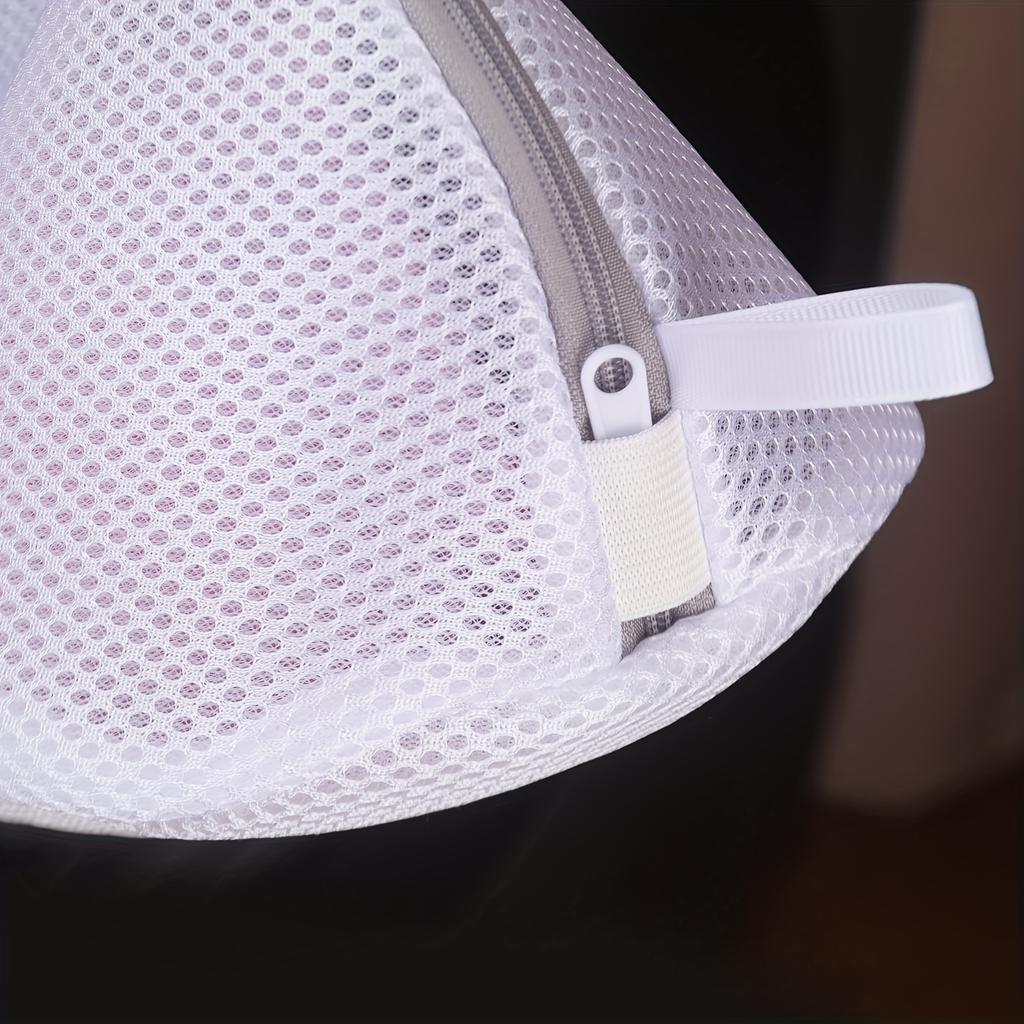 Underwear Wash Bag Semicircular Bra Laundry Bag Zippered Bras Socks Small Items Anti-Tangle Deformation Protection Storage Bag