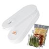 Chip Sealer Rechargeable Food Saver Kitchen Machine Snack Bag Sealer With Cutter And Magnet For Home Pantry Travel Camping Meal