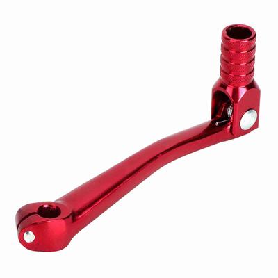 Akcesorium do modyfikacji motocykla Dźwignia zmiany biegów ze stopu aluminium CNC (Czerwony)