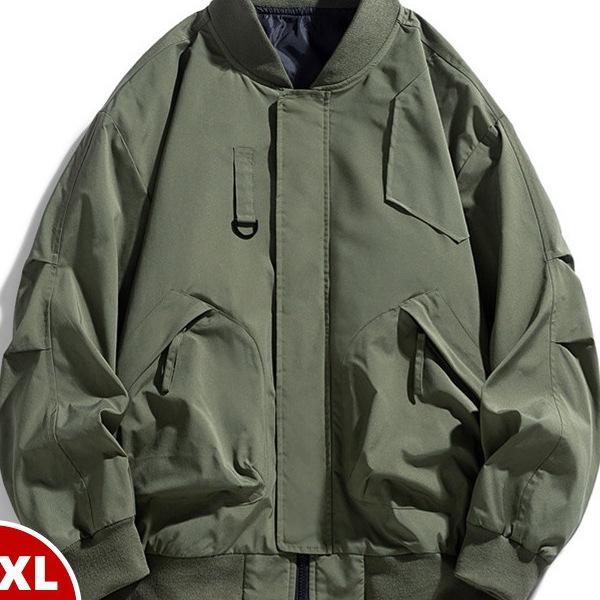 2024 Spring & Autumn Plus Size Men's Trendy Workwear Jacket (M-8XL)