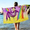 Cartoon S-SuperjailS Big Microfiber Beach Towels Quick Dry Towel Sand Beach Towels Pool Towel for Travel Swim Pool Yoga