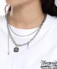 Cream Soda Lab Smile Pendant Layered Chain Necklace