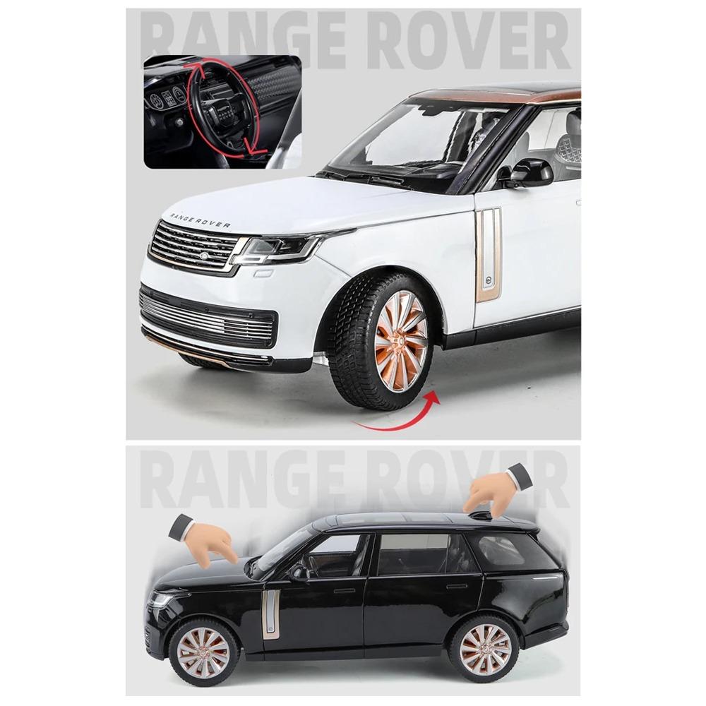 1/18 Scale Land Rover Range Rover SV2022 Alloy Diecast Model Car Metal Large Home Trendy Decoration Holiday Gifts with Boyfriend Kids