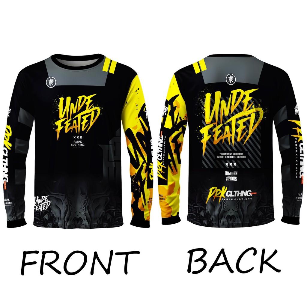 Motorcycle Jersey Long Sleeve Moto Shirt In Full Sublimation Print M
