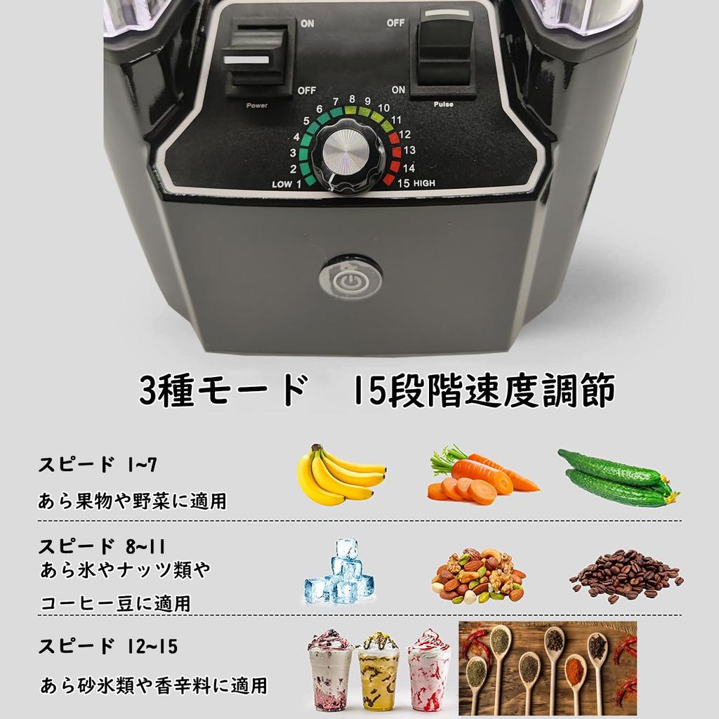 Iproods Mixer Large Can Crush Stirring Bar Coffee Soy Milk Fruit Easy To Home Commercial Use Blender, 2.2L Capacity, Ice, Multifunctional,