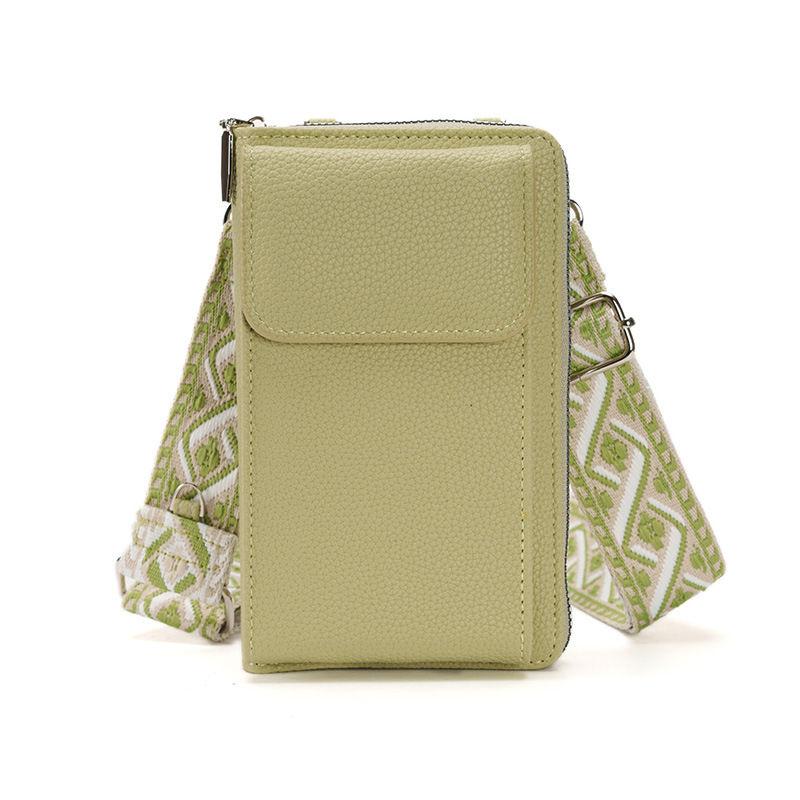 Women Fashion Shoulder Bags and Mini Purse Casual Phone Bag Zipper Wallets for Ladies Card Holder