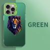 IPhone 15/14/13/11/8 için Aslan Başlı iPhone Kılıfı - Bu şık aslan başlı tasarımlı kılıfla telefonunuzu koruyun.