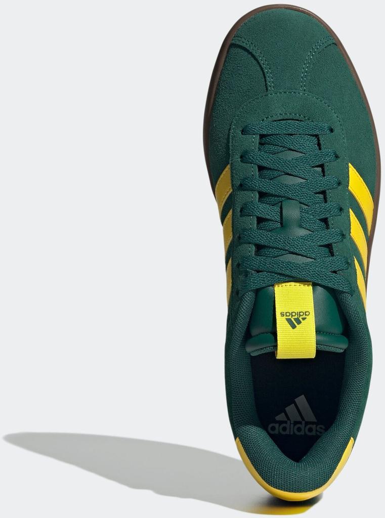 Кроссовки Adidas VL Court 3.0 телесного зеленого/желтого/золотого металлика