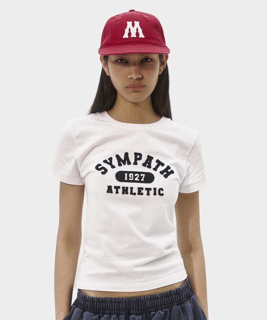 TAKEASY Vintage Applikations-Logo-Kappe (rot)
