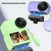 3Pcs/set Lens Cap Protective Case Silicone Camera Body Shell for DJI Osmo Nano Accessories