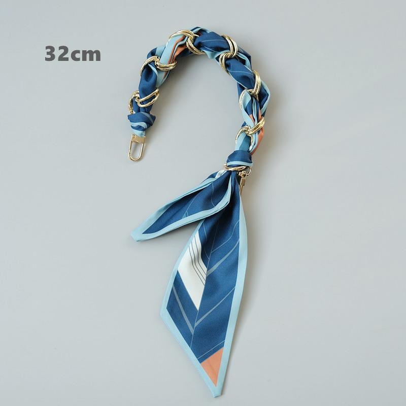New Fashion Spring Winter Woman Handbag Accessory Part Chains Detachable Replacement Red Dot Silk Cute Strap Women DIY Chain