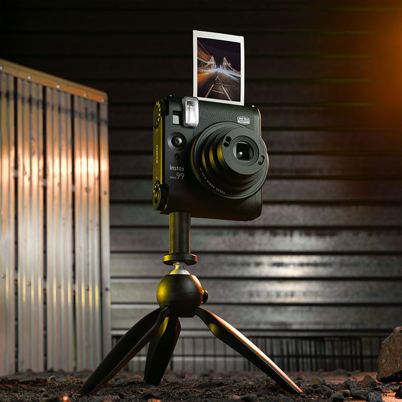 instax mini 99 instant film camera with color effects and brightness modes and manual vignette instax mini film sold controls, landscape/normal/macro