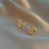 Simple Butterfly Earrings - Fashionable Studs for Women, Cute Daily & Party Jewelry, Trendy Accessories Gift for Her