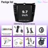 9.7 Inch Android For Honda Accord 7 2003 - 2008 Car Radio Stereo GPS Navigation Multimedia Player Carplay 5G WIFI BT No 2din DVD