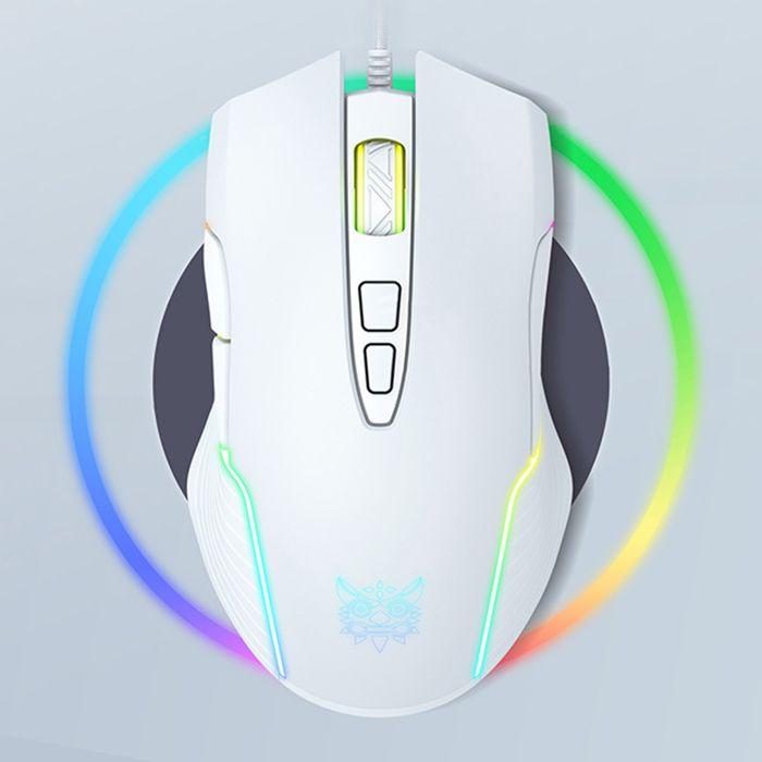 Souris Gaming - ONIKUMA - CW905 - LED RGB - 6400 DPI - 7 Boutons Programmables