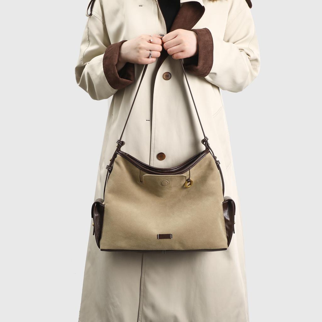 2025 Neue Mode Pendler-Umhängetasche, Nischen-High-End-Handtasche mit großer Kapazität, Umhängetasche für Damen