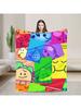Leisure BFDI Battle For Dream  Flannel Blanket Winter  Warm Soft Throw Blanket Couch Chair Fluffy Bedspread Sofa Bed Cover
