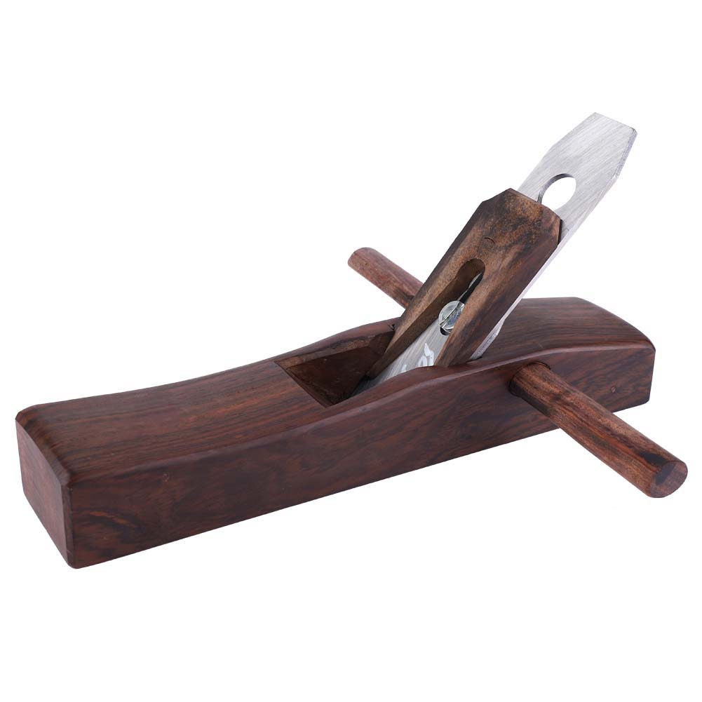 Woodworking Hand Planer,   Steel Planer Tool with Push Handle and Brass Mouth for Wood Carpenter