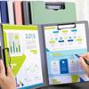 Neue A4 Aktenmappe Klemmbrett Schreibblock Memo Klemmbrett Doppelklemmen Organizer Büro Schreibwaren