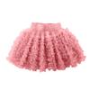 Summer Kids And Girl's Mesh Half Body Skirt