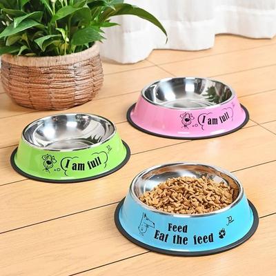 Ciotola antiribaltamento in acciaio inox per animali domestici Pet Products