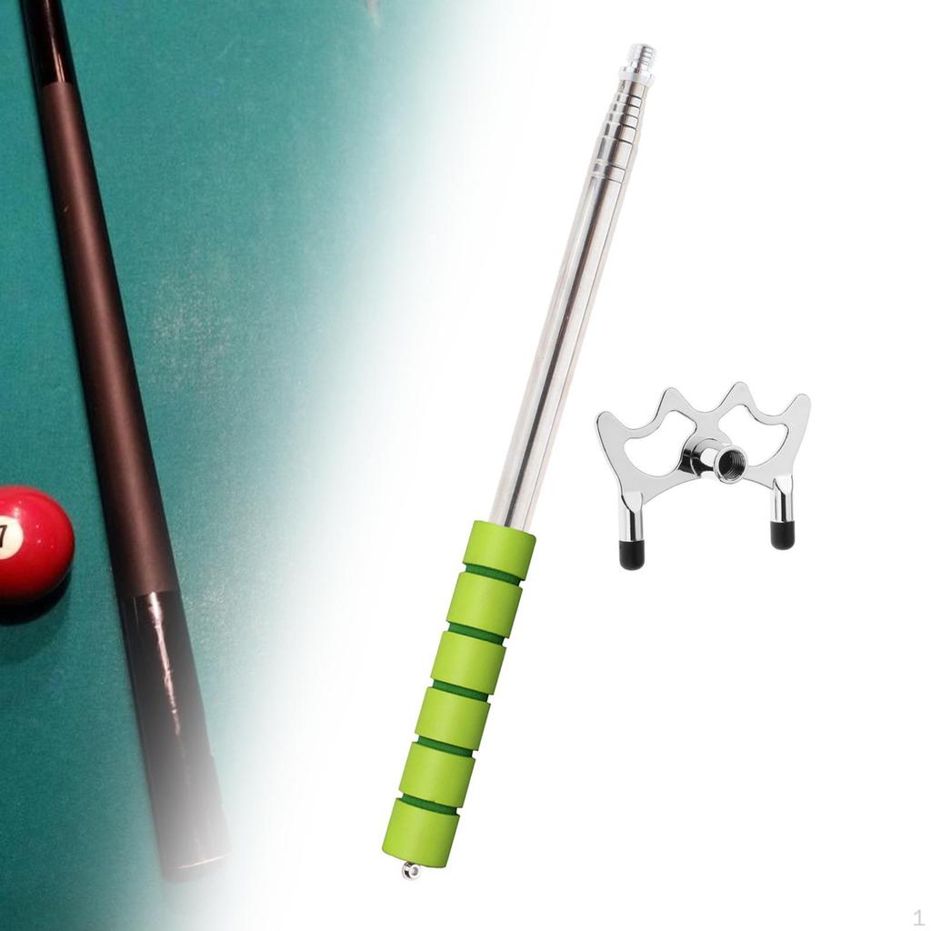 Retractable Billiards Cue Stick Bridge Accessory Extendable Snooker Pool