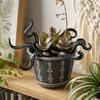 Resin Tentacle Plant Post Funny Garden Decor Flowerpot Decoration for 7Pcs Garden