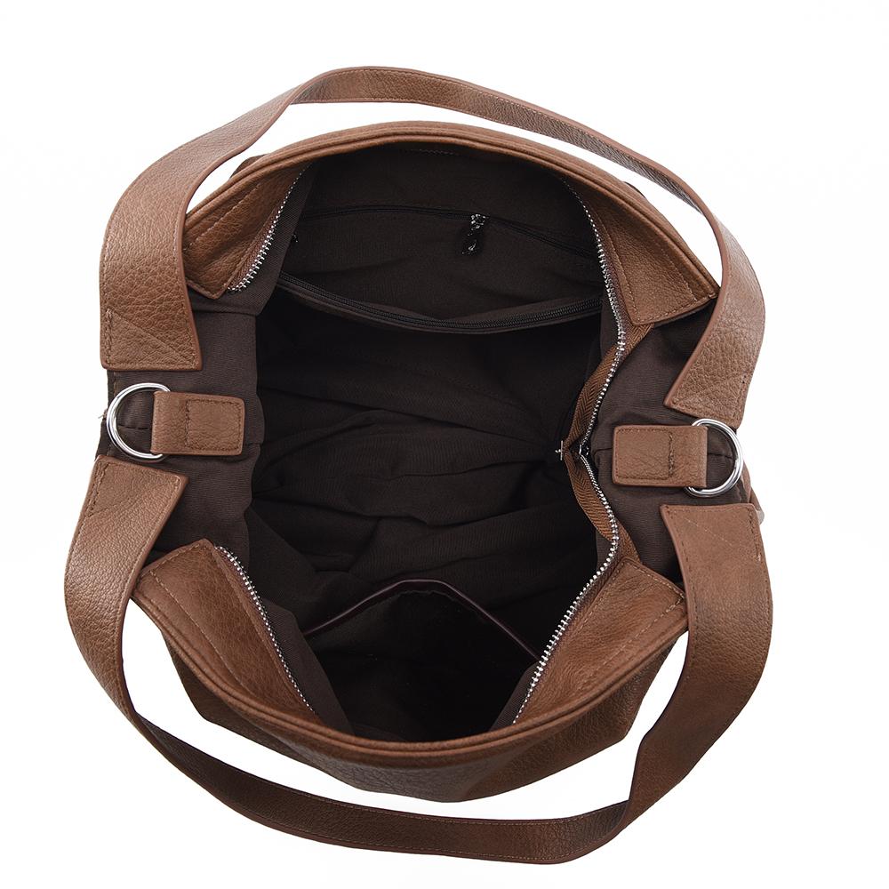 Retro Ins Women's Tote Bag Autumn New Large Capacity PU Soft Leather Underarm Bag Lazy Wind Women's Shoulder Bags for Girlfriend's Wife Birthday Gifts