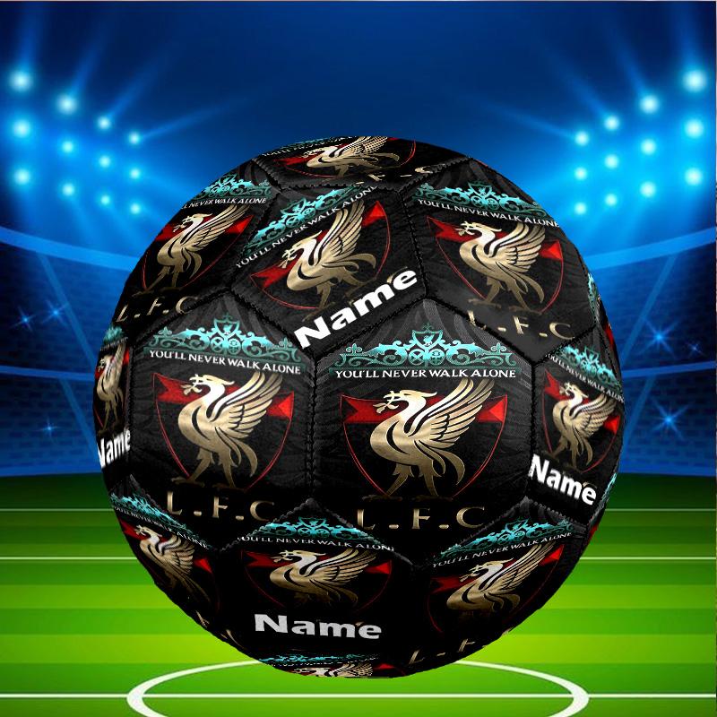 Custom Name Personalized Football Team F.C-A Print Size 5 Soccer Ball Training & Match Football, for Team, Kicking, Gift for Football Enthusiasts