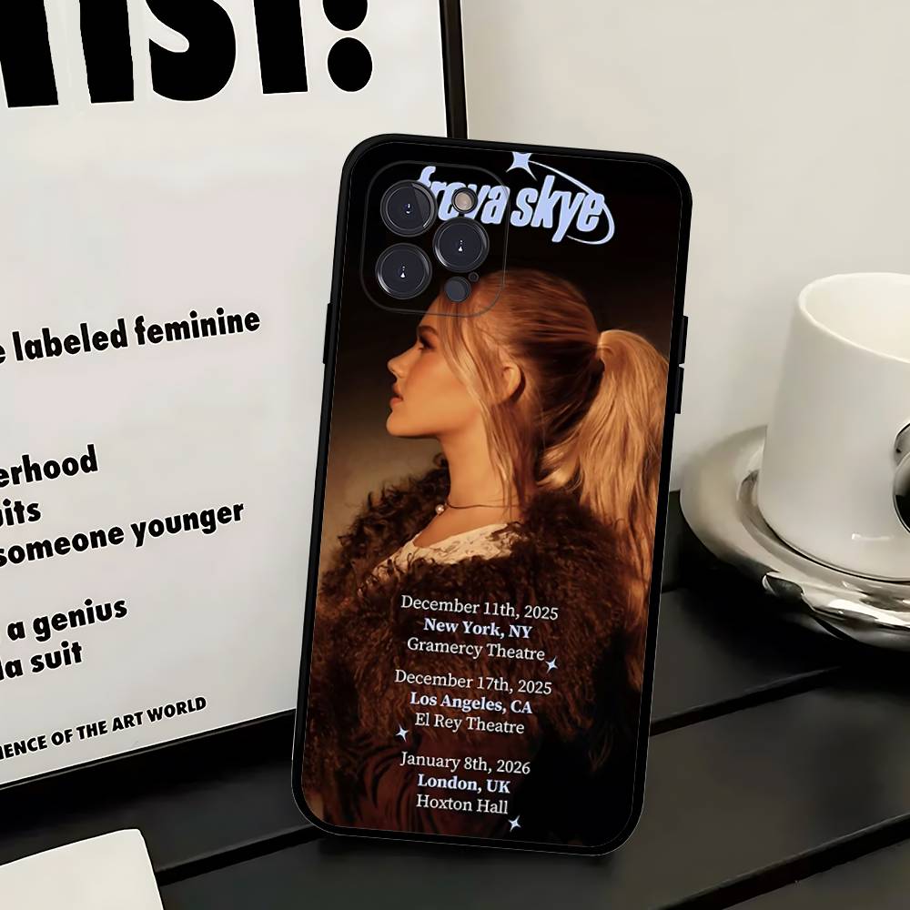 

Singer F-Freya Skye Phone Case For IPhone 17 Air 16 15 14 Plus 13 12 Mini 11 Pro Max Black Cover iPhone 17 Pro