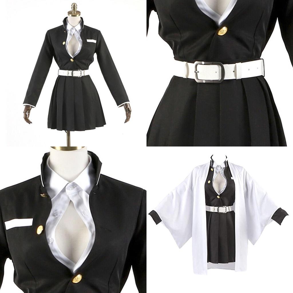 Atemberaubendes Demon Slayer Kimetsu No Yaiba Kanroji Mitsuri Cosplay Kostüm Outfit Für Enthusiasten