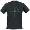 Tricou Grafic cu Logo Geometric Efectul de Halo pentru Fanii Melodic Death Metal Care Iubesc Trupele Suedeze de Metal și Stilul Minimalist Elegant