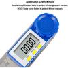 Digital Protractor, Stainless Carpenter Angle Ruler and Square Angle, 360 ° Measuring Range, Steel R