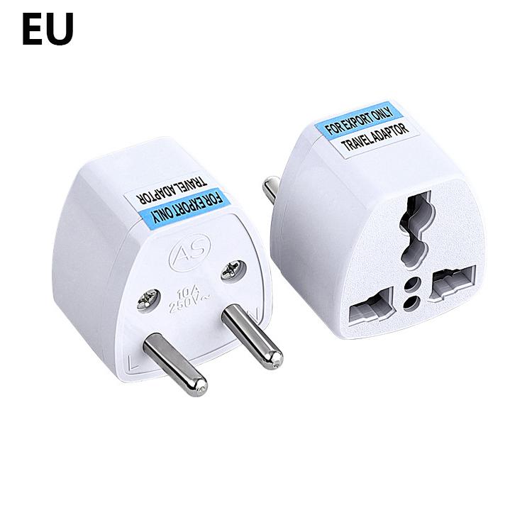 Adaptor universal pentru priză UE AU Marea Britanie SUA la UE Adaptor de călătorie euro AC Convertor de priză electrică Priză